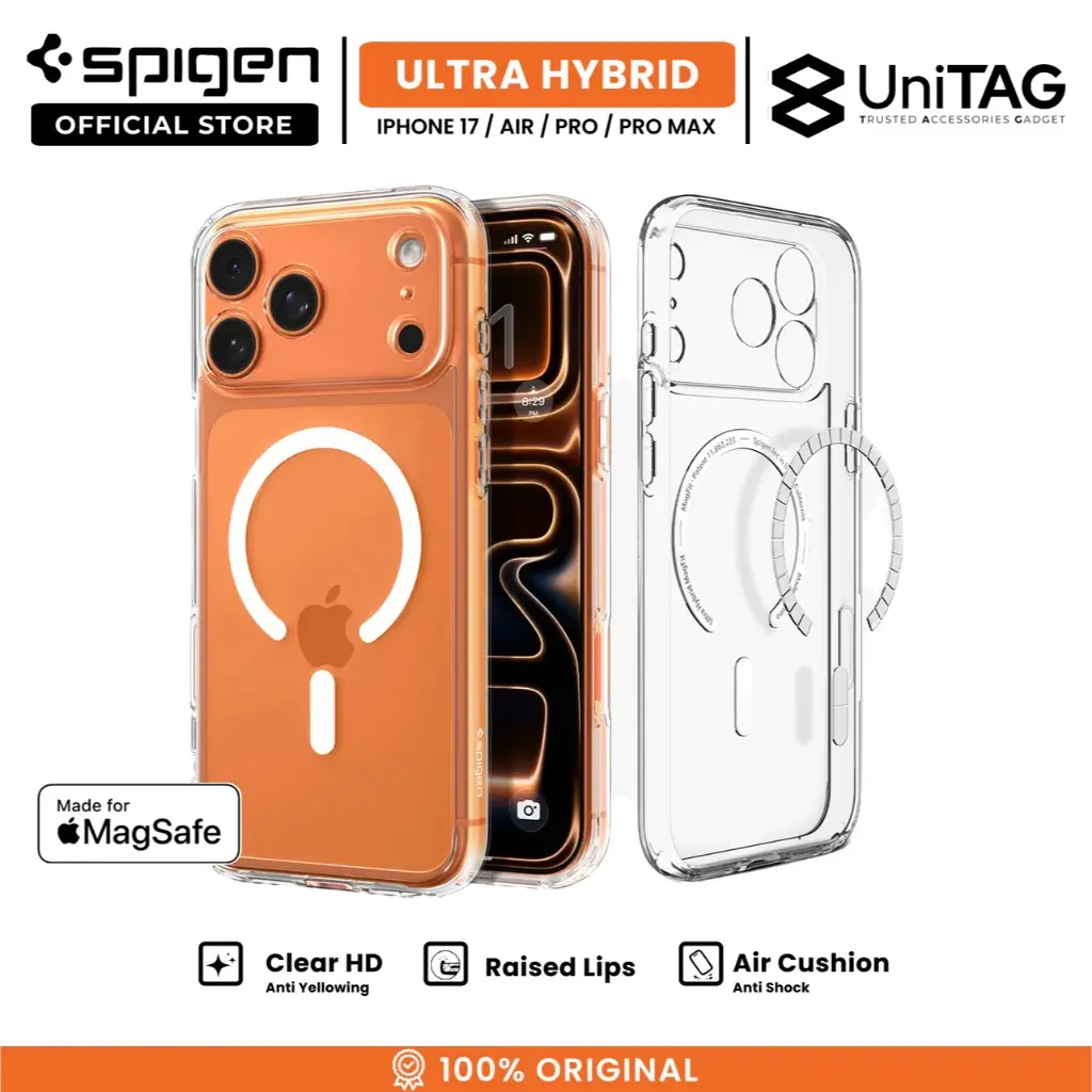 SPIGEN Case for iPhone 17 Pro Max  MagFit Magsafe Clear Matte Slim Anti Crack Shock Casing